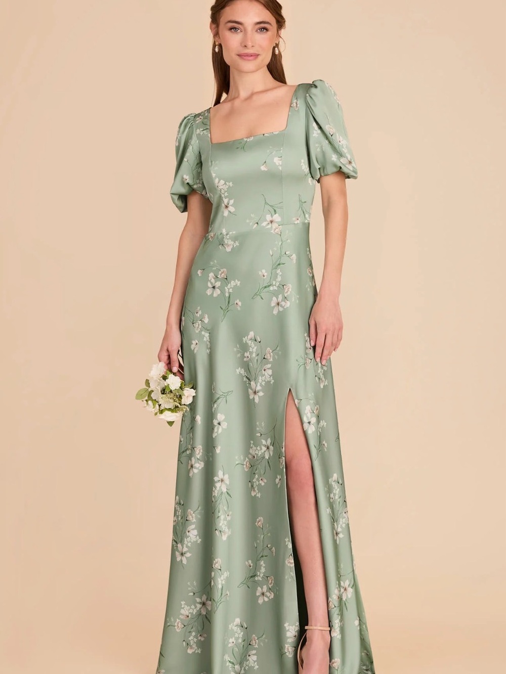 Birdy grey Judy matte satin dress